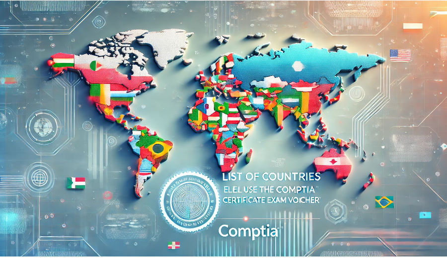 List of countries eligible to use the CompTIA Certificate Exam Voucher