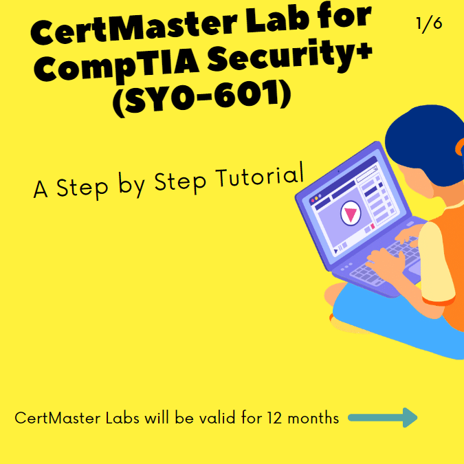 SonTG's Testimonial  & Review about CertMaster Lab for Comptia Security + (SY0-601) - CMO E-Learning Center